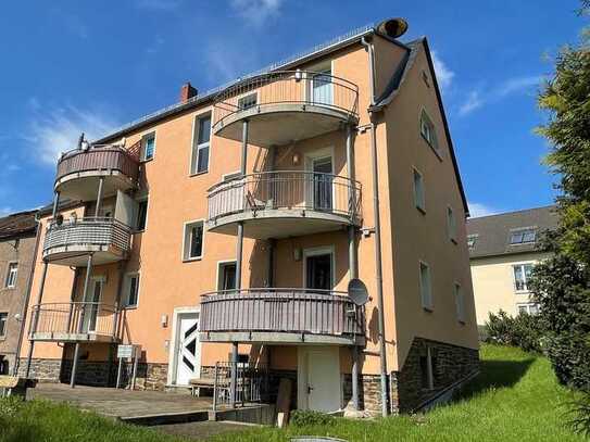 Gemütliche 3-Zimmer-Wohnung mit Balkon und Blick ins Grüne