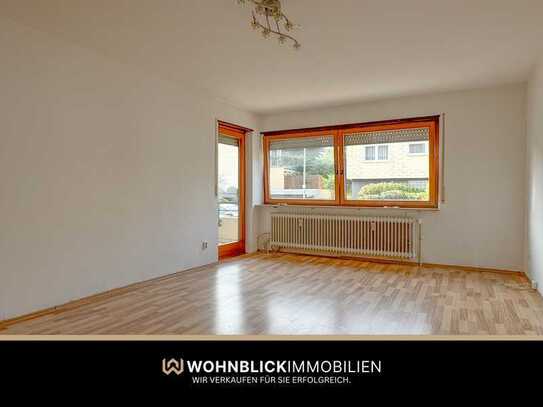 **Bezugsfreie, gemütliche 3-Zimmer-Wohnung mit EBK & Einzelgarage**