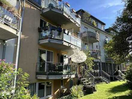 1,5-Zimmerwohnung im Gartengeschoss mit Terrasse in Rodenkirchen