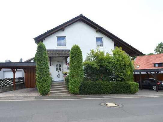 SU-Kaldauen/Waldnähe: 
Freistehendes Wohnhaus mit Garage + 2 Carports