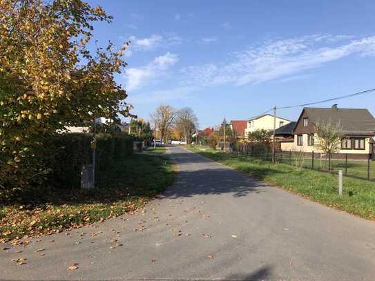 Baugrundstück am südlichen Rand von Bernau-Lindow in gepflegter Nebenstrasse