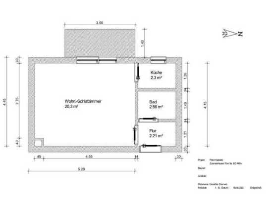 IMMO LOVE Kriegshaber- Vermietetes 32qm Appartment