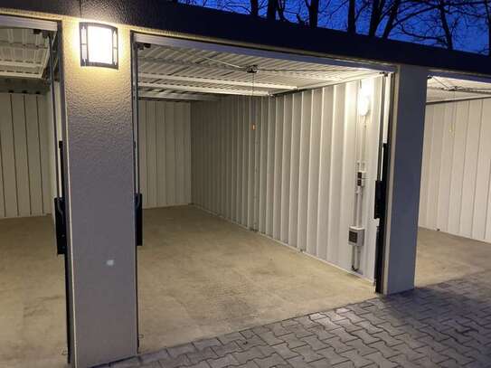 Große Neubaugarage inkl. Strom und Licht in Dessau-Roßlau zu vermieten - Garage