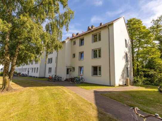 Demnächst frei! 1-Zimmer-Wohnung mit großer Wohnküche im Erdgeschoss!