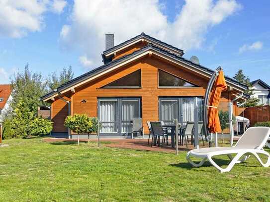 modernes Ferienhaus im Seebad Zempin in ruhiger Ortsrandlage mit Blick in die Natur