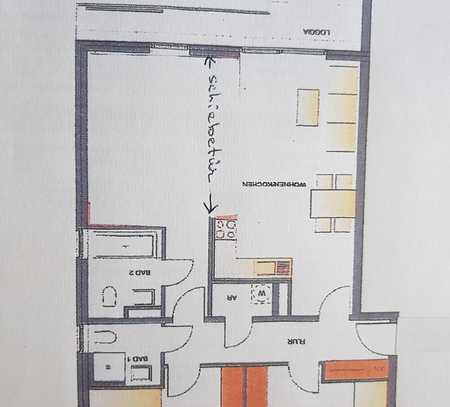 Neubauwohnung Mainz-Weisenau, exklusiver Grundriss + Ausstattung