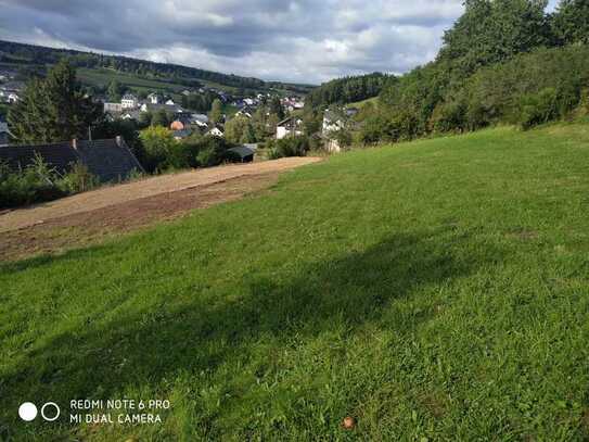 voll erschlossenenes Baugrundstück in Burbach/Eifel zu verkaufen