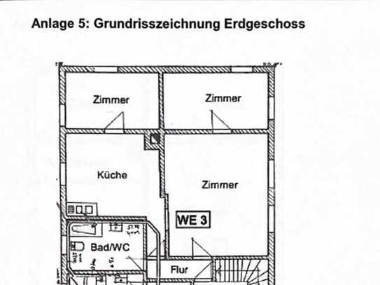 Preiswerte 3-Zimmer-Wohnung in Salzgitter Beddingen