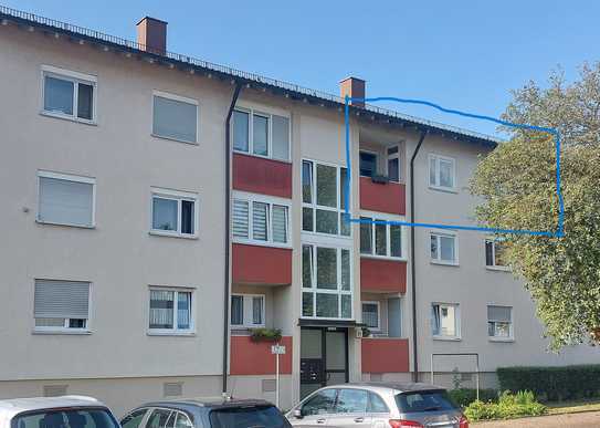 Geschmackvolle 3-Zimmer-Wohnung mit gehobener Innenausstattung mit Balkon und Einbauküche in Ulm