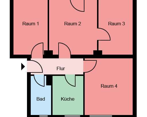 Anfang 2025, 4-Zimmer-Wohnung in Bergkamen Oberaden frei.