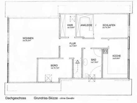 Vollständig renovierte 3-Zimmer-Dachgeschosswohnung mit EBK in Winsen (Luhe)