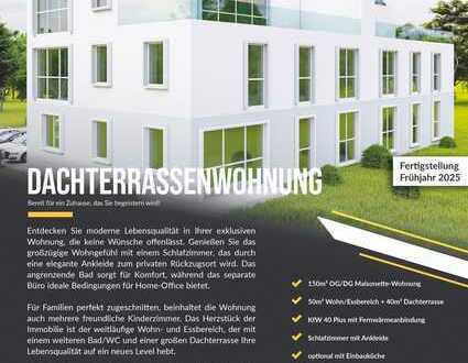 Dachterrassenwohnung - Bereit für ein Zuhause, das Sie begeistern wird!