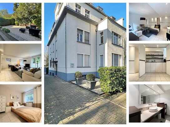 *TOP* voll möbliertes Souterrain-Apartment mit Gartennutzung - Nähe Schweizer Straße (max. 1 Person)