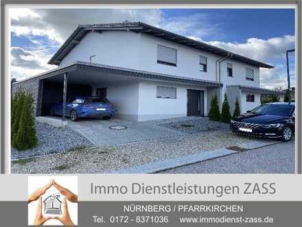 Neuwertige Doppelhaushälfte mit toller Terrasse (Nahe Landshut)
