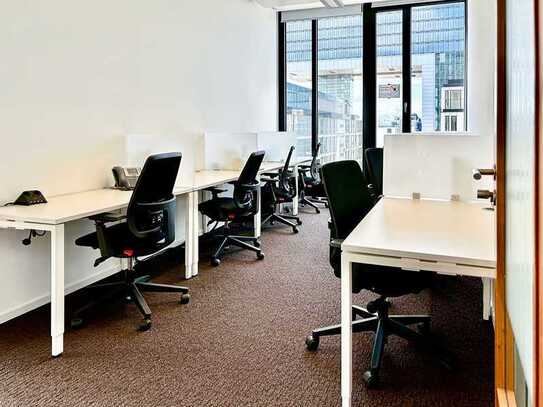 Coworking-Bereich in Regus Kranhaus 1