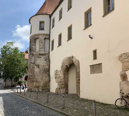 1,5-Zimmer-Wohnung + Balkon + Einbauküche in Regensburg Zentrum (möbliert)