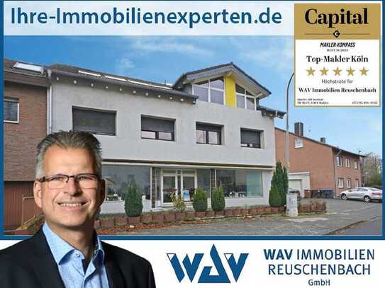 Wohn- und Geschäftshaus mit toller Dachgeschosswohnung in Badorf