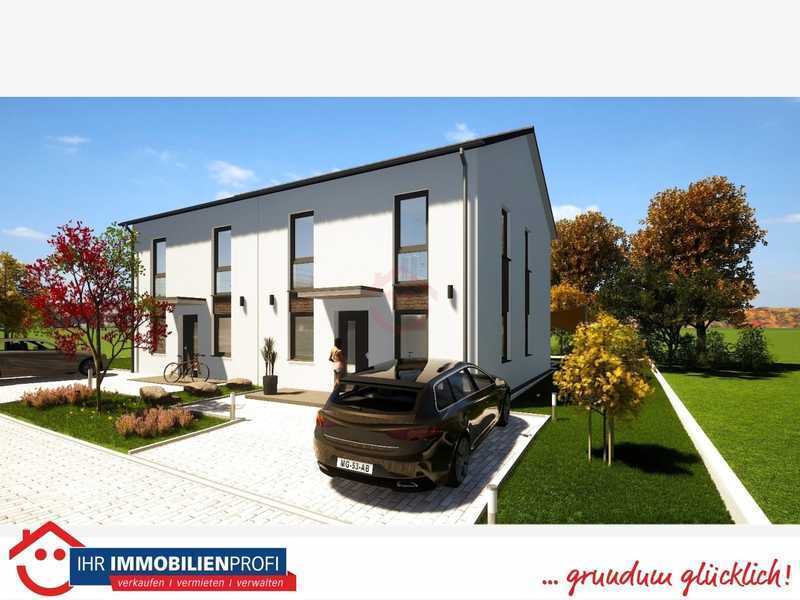                                                               Neubau Doppelhaush&auml;lfte, Erstbezug in Lich - Muschenheim                                                       in Lich (Gießen)