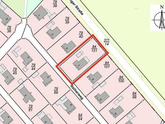 Baugrundstück im Ferienhausgebiet Fintel mit 835 m²