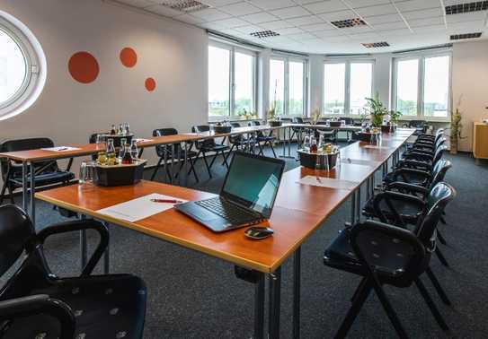 Konferenzraum, Meetingräume, hybride Meetings - All-in-Miete