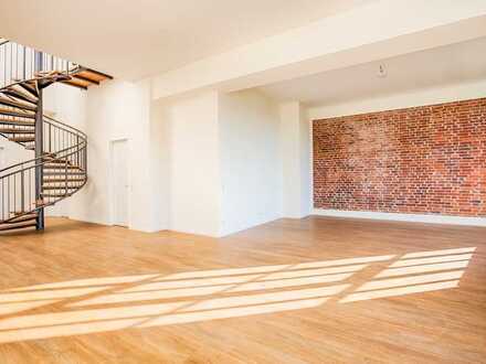 Loftwohnung am Stadtpark ! Maisonette / ca 100 m² Dachterrasse / Aufzug + TG u.v.m.