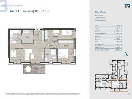 Haus 3 - Wohnung 9 im 1. Obergeschoss
