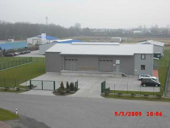 Büro- und Lagerhalle zu vermieten im Gewerbegebiet Neermoor, Borgwardring 51, an der BAB 31