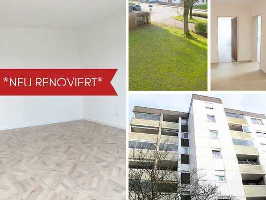 *NEU renoviert* 
Sehr schöne 3-Zimmer-Wohnung 
mit Balkon im 1.OG