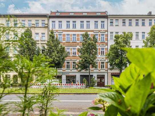 Kapitalanlage auf Leipzigs beliebter KarLi: Gewerbeeinheit mit verlässlichem Mietverhältnis