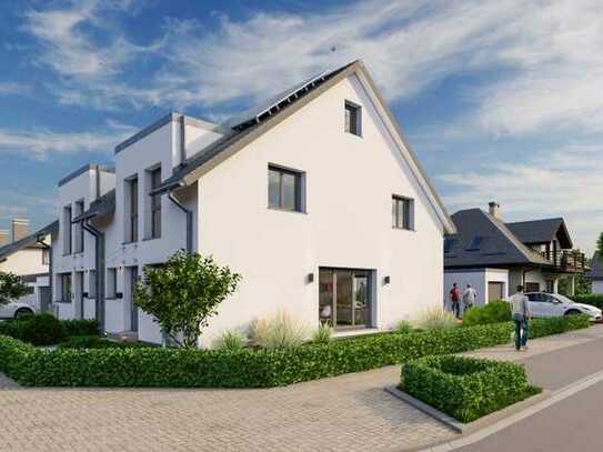 Doppelhaushälfte in Stutensee-Spöck - Zentrale Lage - Effizienzstandard 40 Plus - mit Keller - GESA…