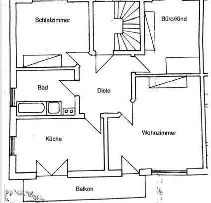 Gepflegte 3-Zimmer-Wohnung mit Balkon in Barbing