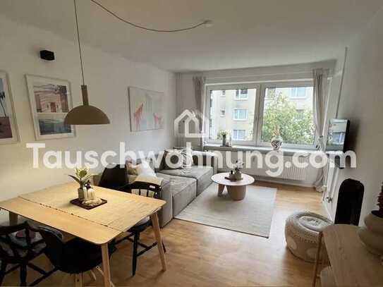 Tauschwohnung: Saga Wohnung 2 Zimmer + Balkon gegen zentralere Wohnung