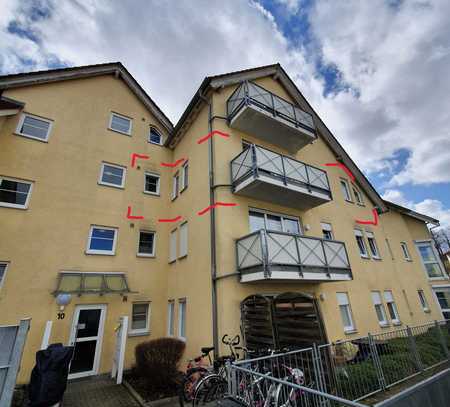 2,5-Zimmer-Wohnung mit Balkon in Top Lage in Bad Saulgau