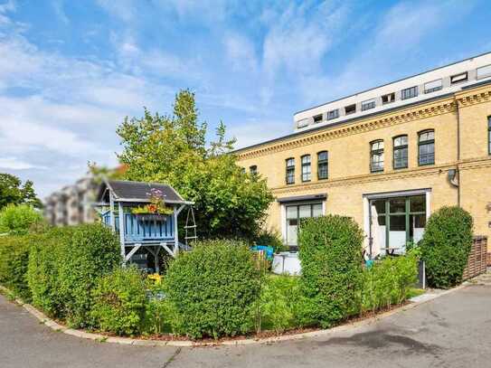 Leipziger Siebengrün - 3 Zimmer Wohnung mit zwei Terrassen und begrüntem Garten