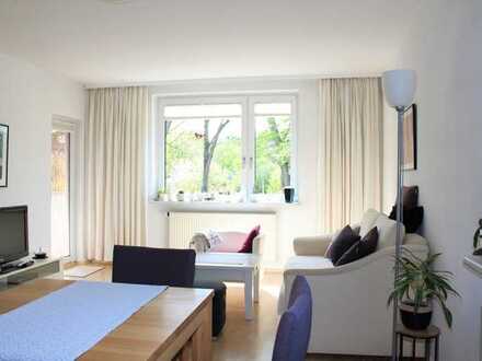 Sehr schöne und gepflegte 2-Zimmer ETW mit Loggia direkt am Mülheimer Stadtgarten - Garage möglich!