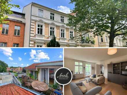 Investieren in die Zukunft: Maisonette-Wohnung mit Balkon und Dachterrasse in der Berliner Vorstadt