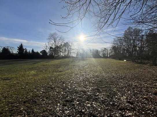 große Bauvorhaben für die ganze Familie erfordern viel Platz - über 5.000 m² großes Grundstück!