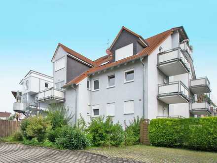 Langenselbold: "Modern & gepflegt" - 2 Zimmer-Wohnung mit Tageslichtbad & Balkon