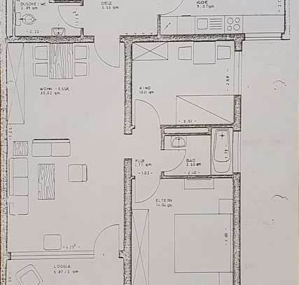 Ansprechende 3-Zimmer-Wohnung in Lampertheim