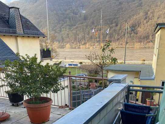 3-Zimmer-Wohnung mit Balkon/Terrasse und Rheinblick in Assmannshausen