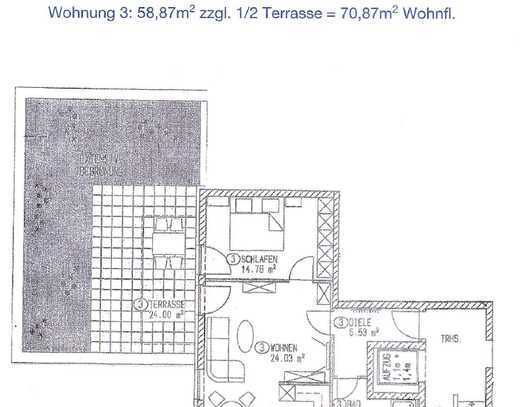 Herrliche, helle zwei Zimmer Wohnung mit großer Terrasse in Ottobrunn