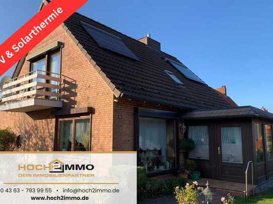 Gemütliches Einfamilienhaus mit Solarthermie und PV-Anlage in Dorfrandlage nahe Oldenburg i.H.!