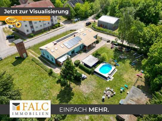 Top moderne Solar+Wärmepumpen Energieversorgung+Pool & FeWo