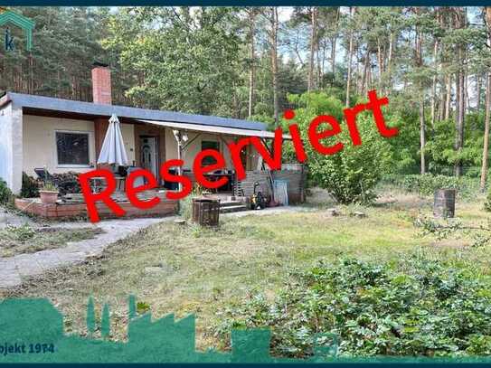 Reserviert! Wochenendbungalow mit Nebenhaus und Garage auf Pachtgrundstück, bei Tauche, in Spreenähe