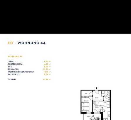 Geschmackvolle 2,5-Zimmer-Wohnung mit gehobener Innenausstattung mit Balkon und EBK in Mering