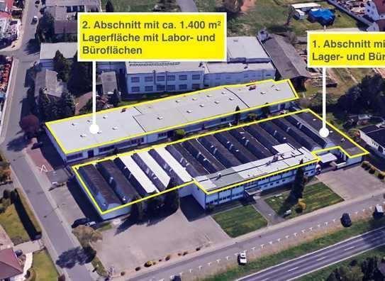 654 m² Lager-/Service und Sozialfläche zu vermieten