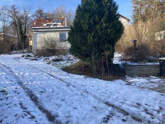 Caputh - Natur - Baugrundstück mit ausbaufähigem Bungalow nahe See und Wald von privat zu verkaufen