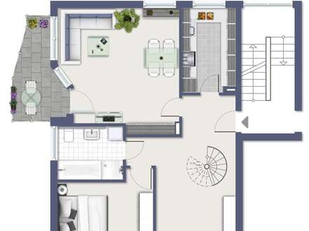 --Maisonette-Liebhaberwohnung-- Besonderes Wohnflair beliebt bei jungen Paaren und Familien!