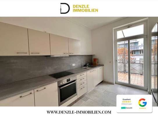 Mitten im Zentrum - EBK, 2 Badezimmer, Balkon & Außenstellplatz