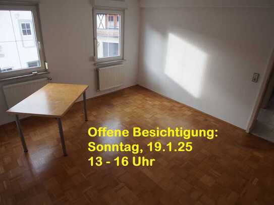 OFFENE BESICHTIGUNG: Sonntag 19.1.25 / 13 bis 16 Uhr: EFH Rottenburg Obernau, privat, sofort frei